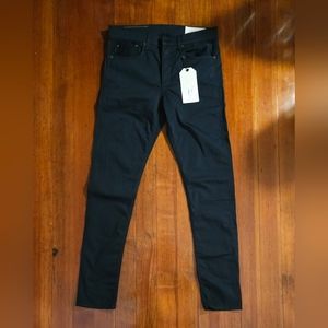 NWT rag & bone Fit 1 Navy Chino Sz 33